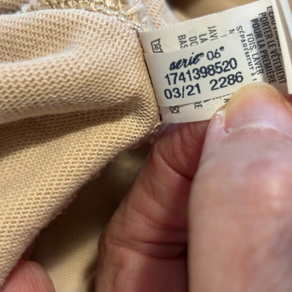 AERIE Very Oversized Top With Corded Open Area to show off whatever underneath - Picture 10 of 12